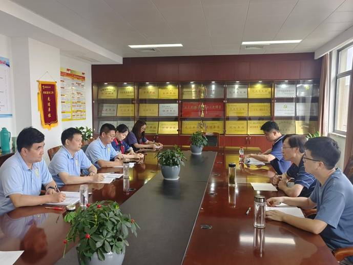 羅淵平到鋼構公司調研 羅淵平到鋼構公司調研